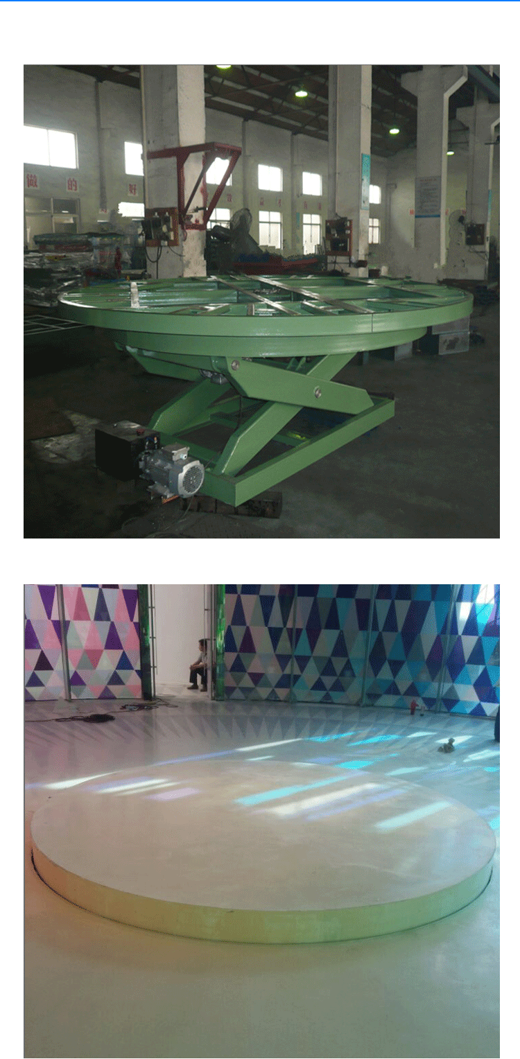 Lifting Stage Electric Hydraulic Car Rotating Stage Performance Wedding Bar Performance Electric Mechanical Adjustable Platform
