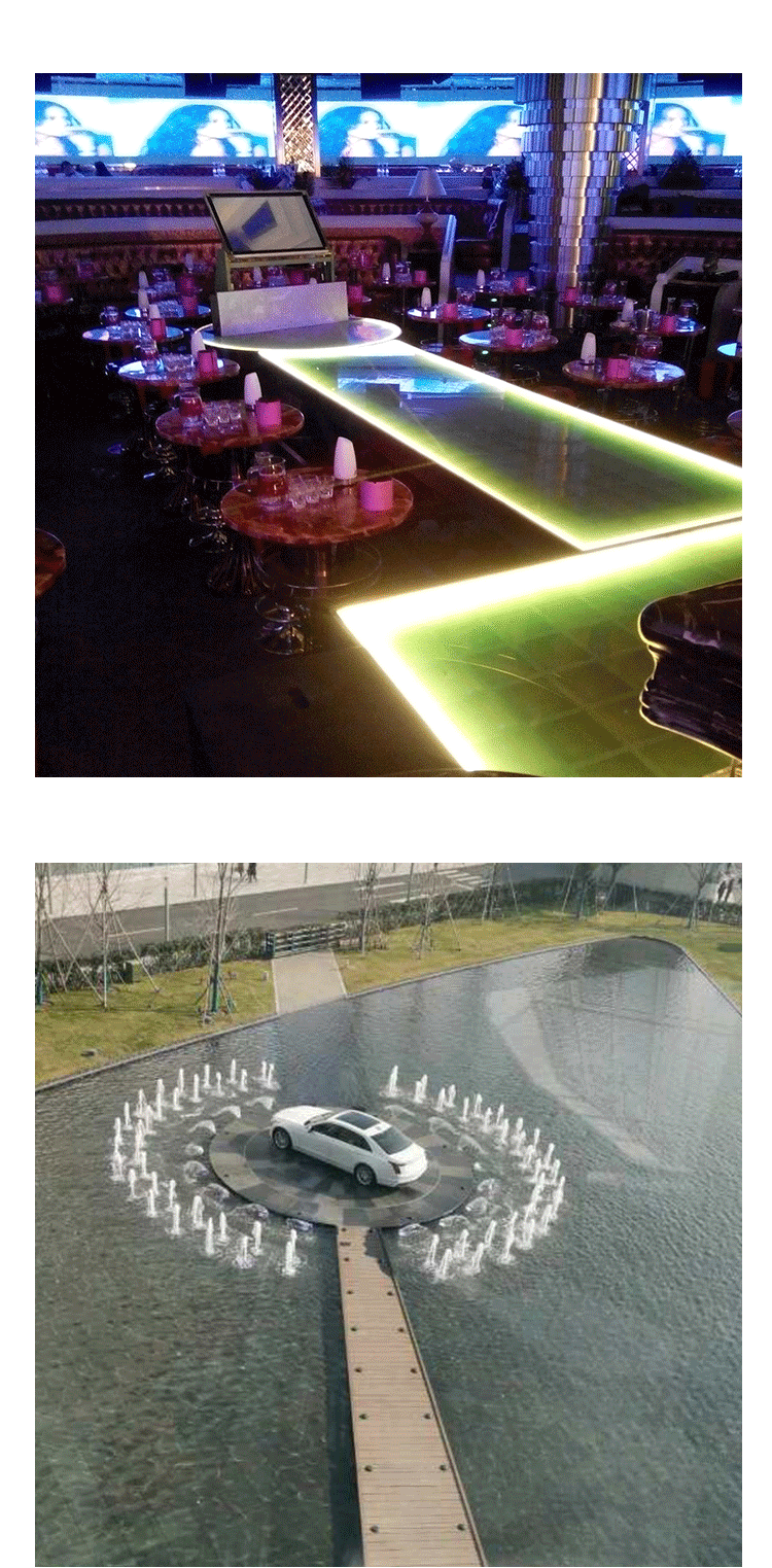 Lifting Stage Electric Hydraulic Car Rotating Stage Performance Wedding Bar Performance Electric Mechanical Adjustable Platform
