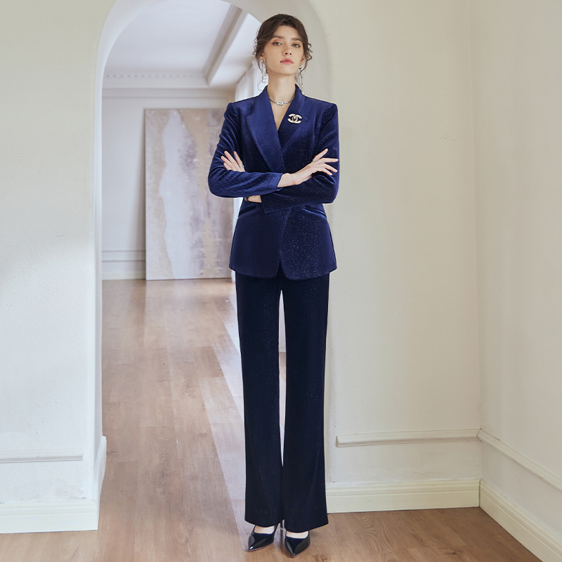 Formal women's suits thickened professional wear beauty salon work clothes temperament medical beauty manager president professional suit