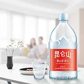 昆仑山雪山矿泉水4L*4桶