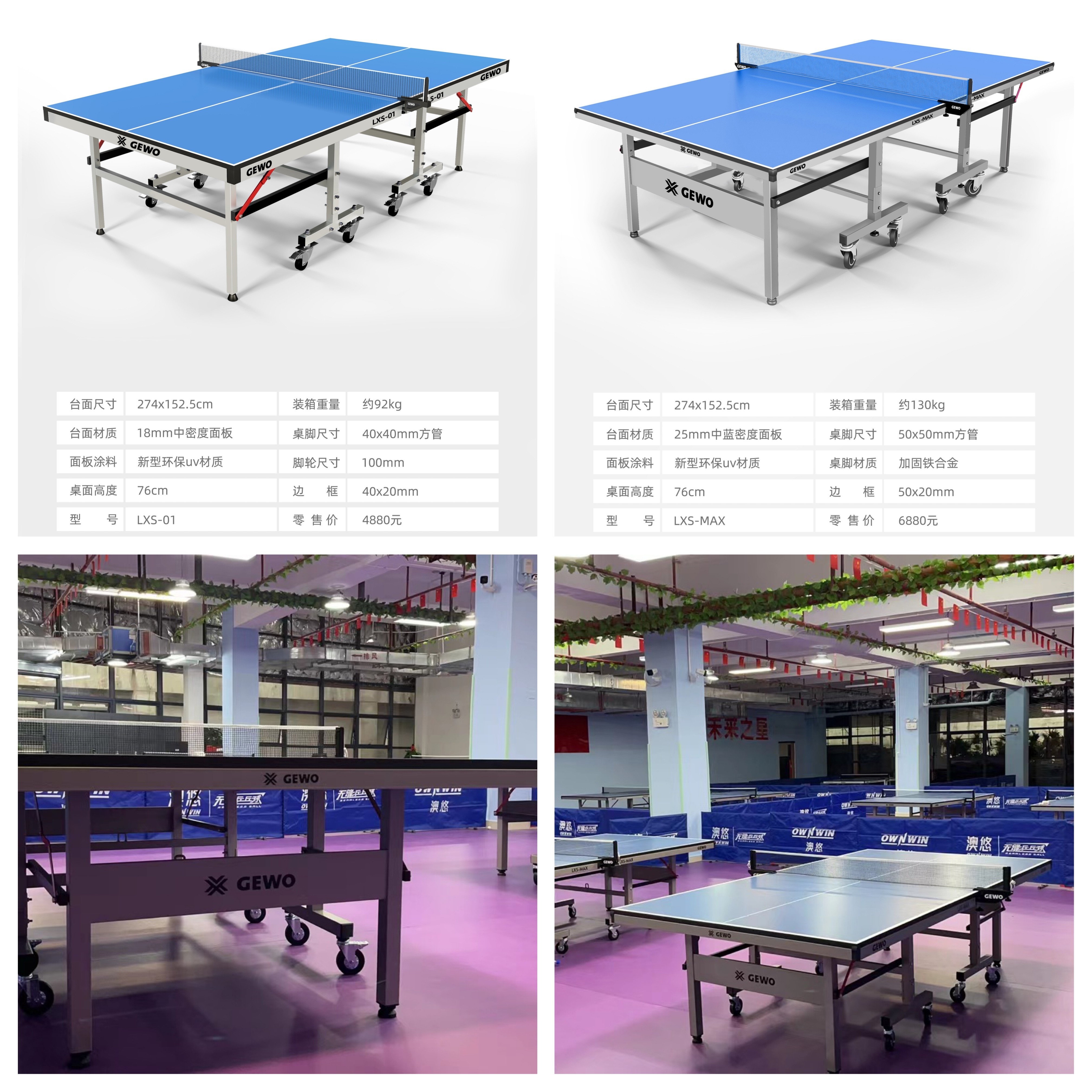 German Jiewo Jiewo table GEWO professional standard table table tennis indoor special competition billiard hall club