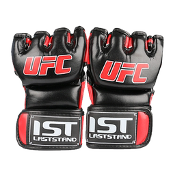 Half-Finger Boxing Gloves for Adults, Men and Women, Ufc Breathable Combat Gloves, Mma Training Five-Finger Sparring Fighting Gloves, Thick