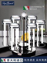 Italian Imports Unleaded Crystal Glass Cup Home Water Cup Suit Tea Cup Mogito Cup Milk Cup Juice