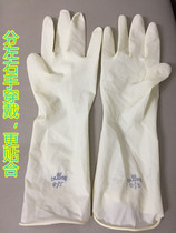 Laundry Dishwashing Rubber Buffalo Durable Waterproof Food Housework Cleaning Sticklers Lengthened Thickened Latex Gloves