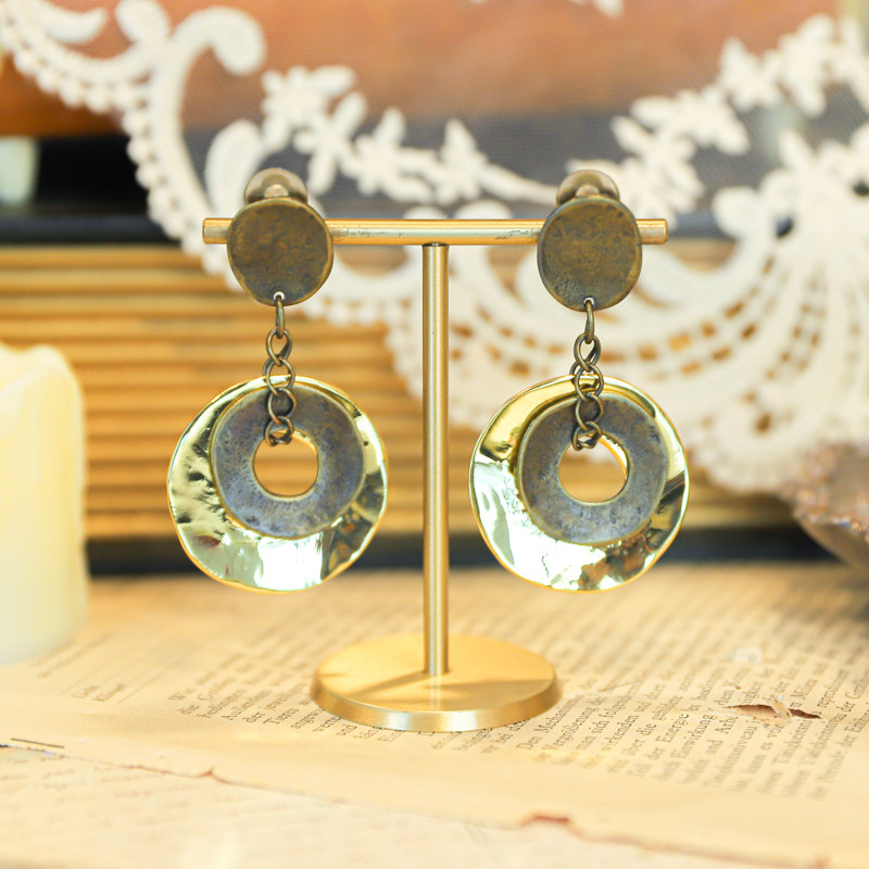 Lombardy Vintage French designer marks heavy industry and handsome double-colored door push