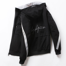 春秋男士新款帅气连帽休闲夹克外套