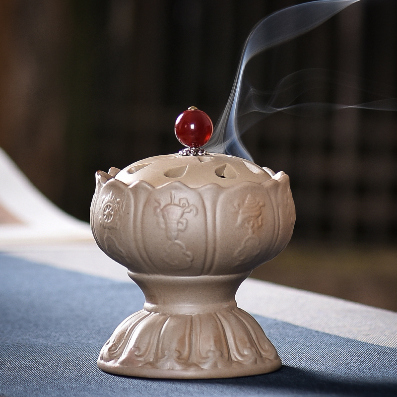 Dragon Spring Ring Incense Burner sandalwood Fragrant Green Porcelain Imitation Ancient Firewood Burn to Buddha Hall Home Indoor Creative Ceramic Lavender Furnaces