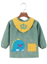 Girls can wear a three-year-old baby to eat bibs baby male apron anti-dirty winter cute waterproof