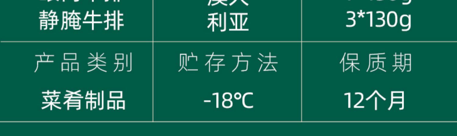 【牛叫兽】澳洲原切牛排10片1440g