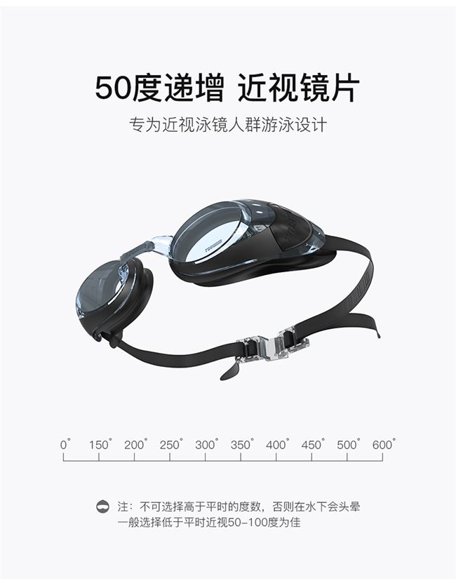 Kính cận thị dành cho phụ nữ Kính cận thị HD Chống sương mù Không thấm nước Nam dành cho người lớn Trẻ em Bơi lội Kính cận thị Nắp đậy - Goggles