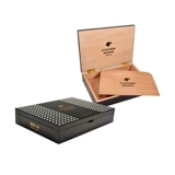 Кубинская сигарная коробка снежная сосна древесина с высоким содержанием глянки BHK52/54/56 сигарная увлажняющая коробка Chunhua Men's High -end