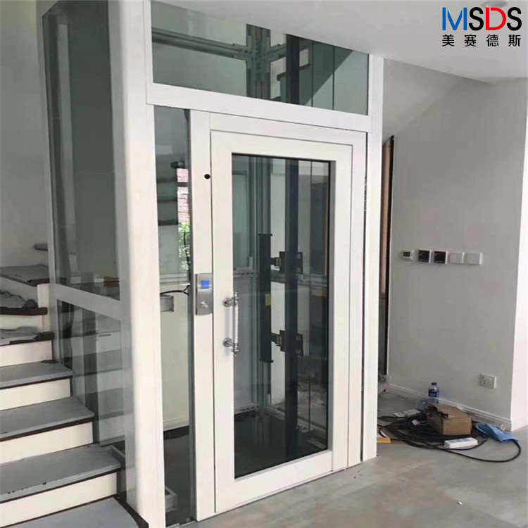 Family small villa elevator barrier-free lifting platform for the elderly, second, third, fourth floor attic duplex elevator customization
