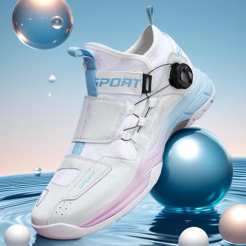 Professional-Grade Badminton Shoes for Men and Women, Autumn Double-Mesh Breathable Carbon Plate Table Tennis Shoes, Tennis Shoes for Competition