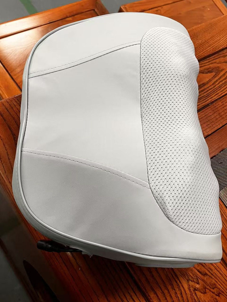 Full-Body 6-Button Large Cervical Massage Pillow for Home Use, Cushion with Heat Therapy, Massage and Kneading for Neck, Waist, and Trapezius Muscles