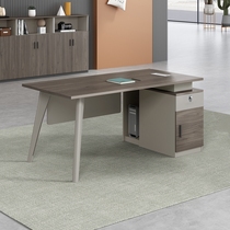 Staff Desk chair Composition 1 2 m Employee bit table Single position with drawer with lock computer desk minimalist modern