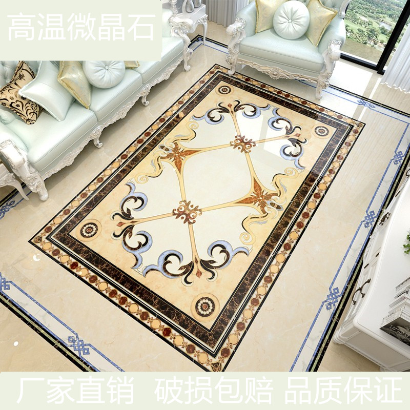 欧式拼花800X800地砖为何成为客厅餐厅装修新宠?-抛晶砖-淘宝好物网