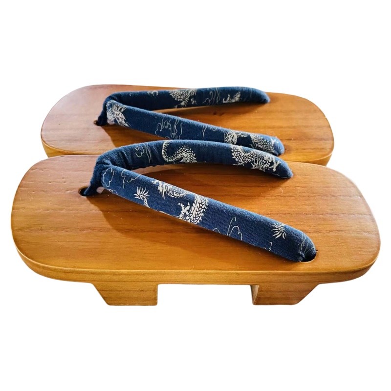 Chinese-Style Han-Style Two-Toothed Paulownia Wood Clogs Slippers Yukata Shoes for Men and Women, Left and Right Foot Flip-Flops Cosplay Chinese-Style Han-Style Two-Toothed Paulownia Wood Clogs Slippers Yukata Shoes for Men and Women, Left and Right Foot Flip-Flops Cosplay