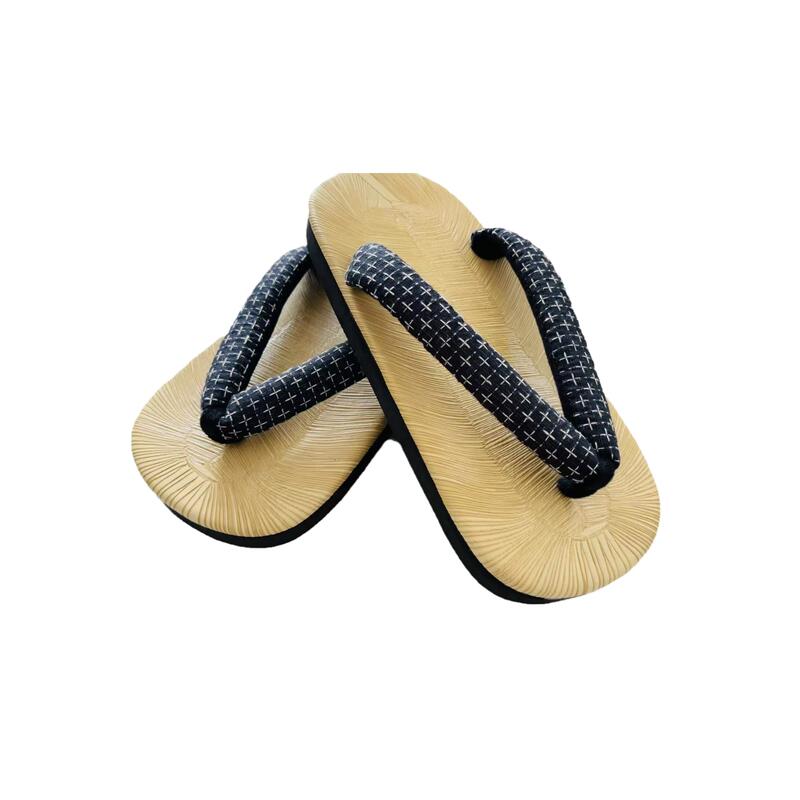 Japanese Original Men's Black Straw Sandals, 6 Colors Available, Cork Clogs, Flip-Flops, Cosplay Shoes, Kimono 20% off Straw Sandals