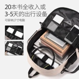 Универсальный вместительный и большой мужской ноутбук для путешествий, сумка через плечо, школьный рюкзак для школьников, простой и элегантный дизайн, для средней школы, подходит для подростков