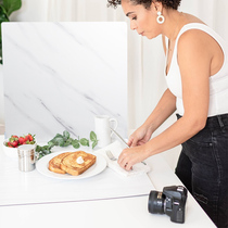 Food shooting background cloth Photo background board props Wood grain marble cement photography ins style gourmet cake baking products Net red nail art background paper wall shaking sound swing shooting props ornaments