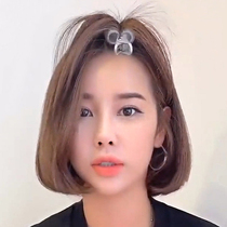 Hair root fluffy artifact head curler lazy hair fluffy clip Korean hair curl bangs styling clip