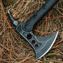 Outdoor Anti-Body Survival Weapon Special Cleaters Large Chop Engineering with Multi-functional Tactical Tomahawk Edged Hand Axe Knife