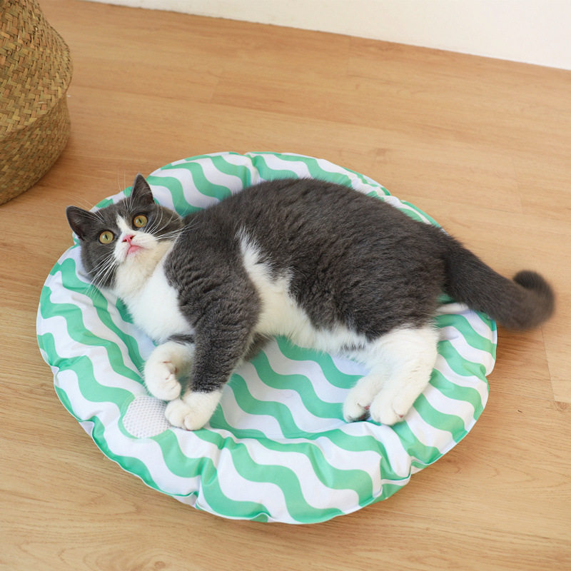 Pet Ice Mat Cat Ice Nest Summer Physical Cooling Chill Gel Ice Mat Cushions Cushion for summer heatstroke Cat Cool Mat