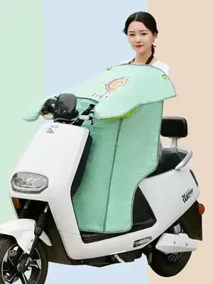 Electric car windshield motorcycle sunscreen cover thin electric car rainproof waterproof insulation four seasons sunshade cover summer