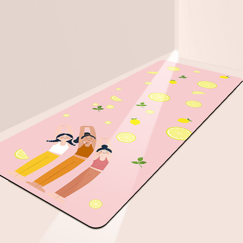 Printed Mat Non-slip PU Natural Rubber Yoga Mat Tuhao Sports Fitness Mat Tailor-made LOGO