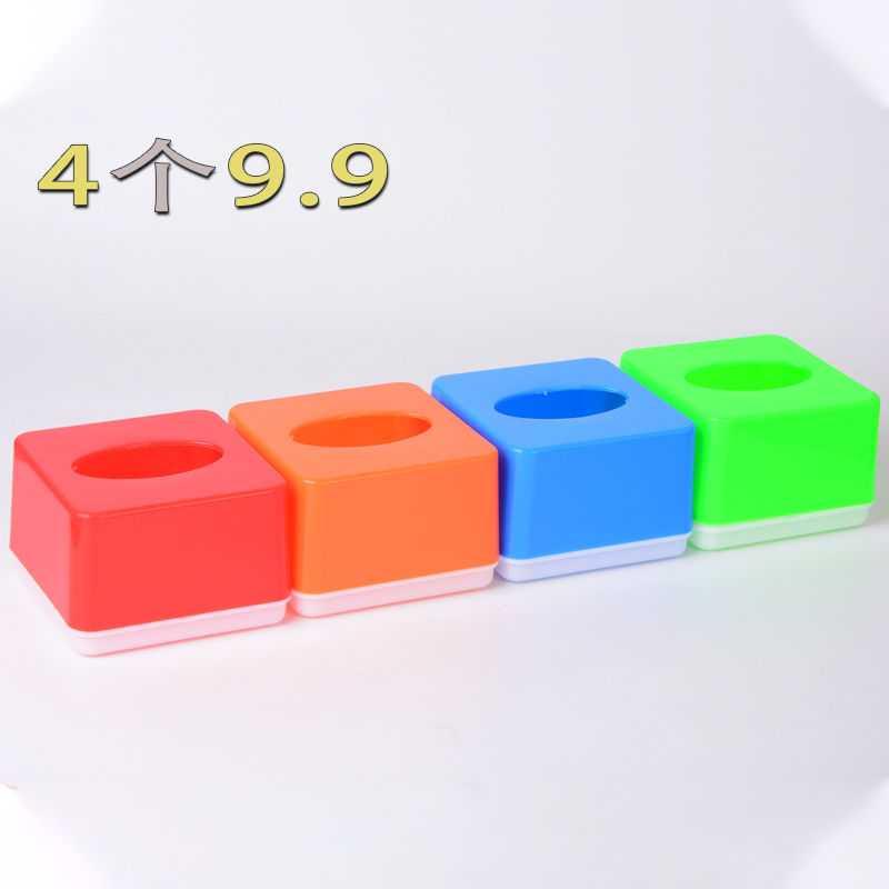 (4 9 9) Square small number sanitary paper box plastic cloth towels box catering hotel restaurant Napkin Box