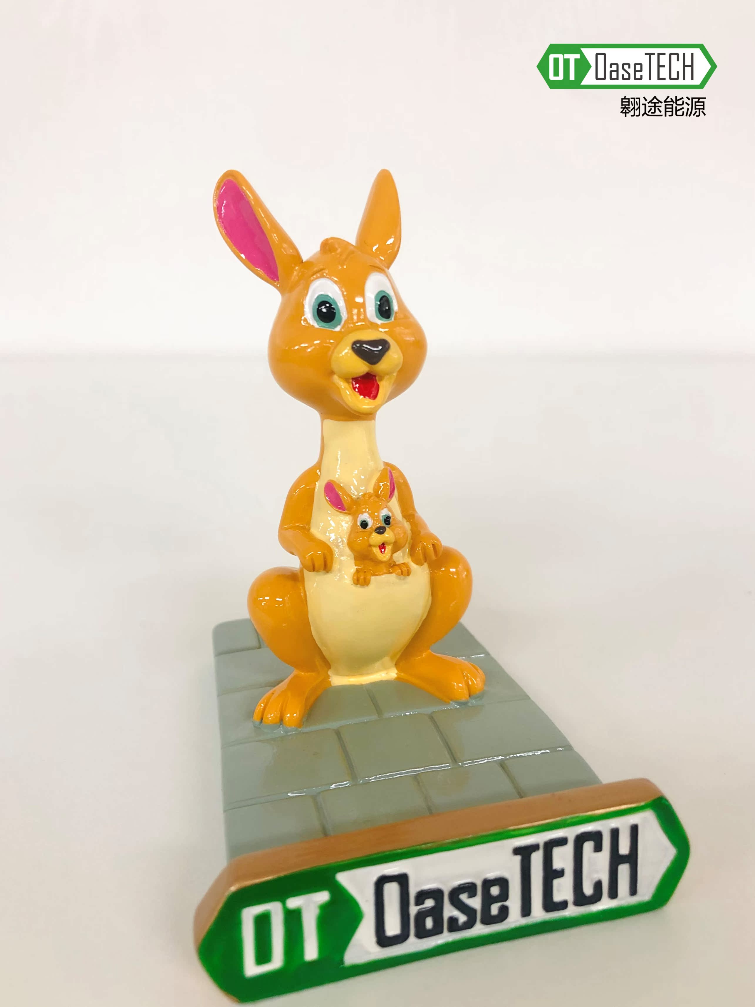 OaseTECH L' Eteco gift kangaroo mobile phone rack cartoon image desktop placement