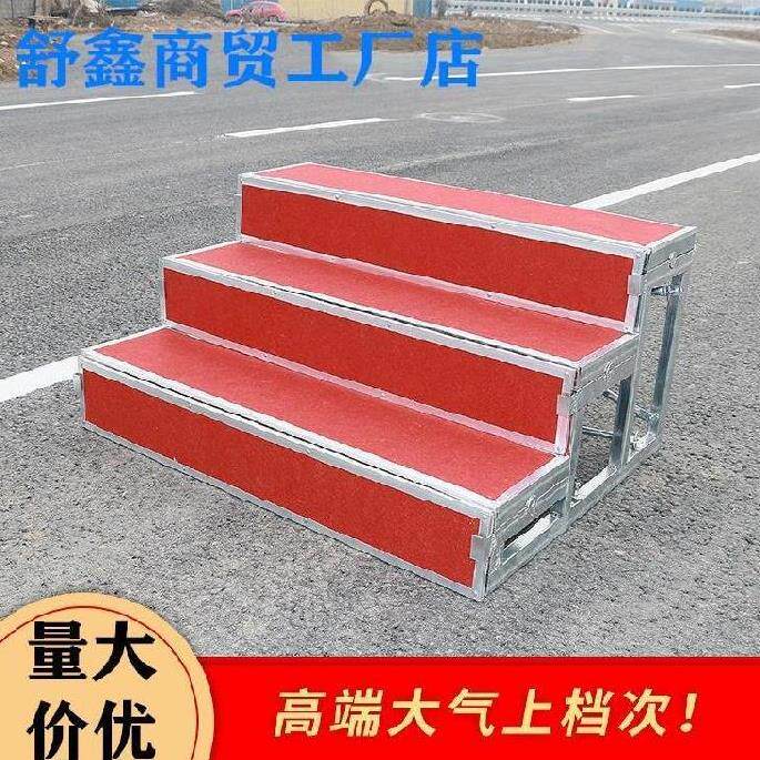Aluminum alloy Stage Choral Station Rack Plate Combination Building a stair stool Performance Command Desk Activity Telescoping