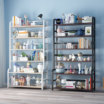 Bookshelves Landing Children Simple Living Room Home Desk Net Red Bookshelves Leaning Against Wall Iron Art Collection Bookcase Shelve Shelf