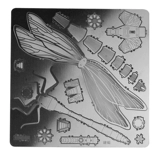 Металлическая головоломка для школьников, настольная интеллектуальная игрушка, DIY, стрекоза, подарок на день рождения