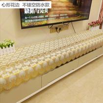 TV counter cloth bedside table wrapping shoe cabinet waterproof anti-scaling pvc table plastic cover TV cabinet cloth