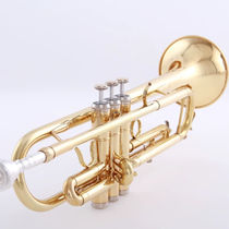 Trumpet instrument wind band brass drum and bugle corps young trumpet students beginners and majors playing the key of B flat