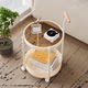 Home mobile baby bedroom snack storage rack