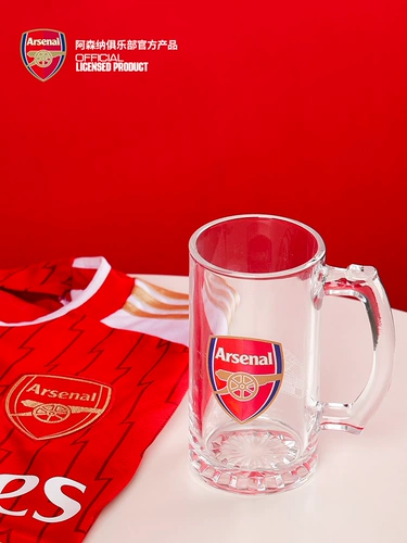 Прозрачный стеклянный бокал, официальный продукт, 490 мл