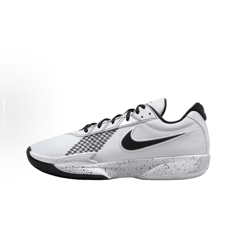 Nike Air Zoom G.T Cut Shock-Absorbing Basketball Shoes for Men, White and Black, Fb2598-105 032 Warehouse