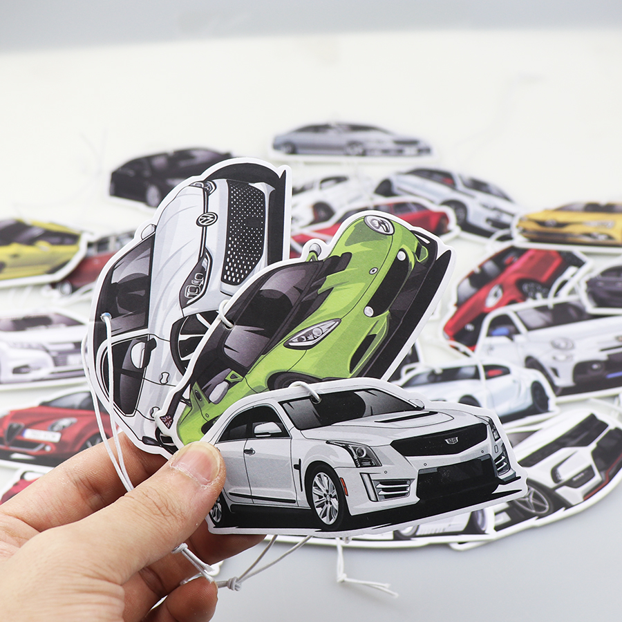 Car on-board incense sheet hanging decoration JMMC fragrant sheet in-car rear-view mirror fragrant sheet pendant solid incense persistent incense-Taobao