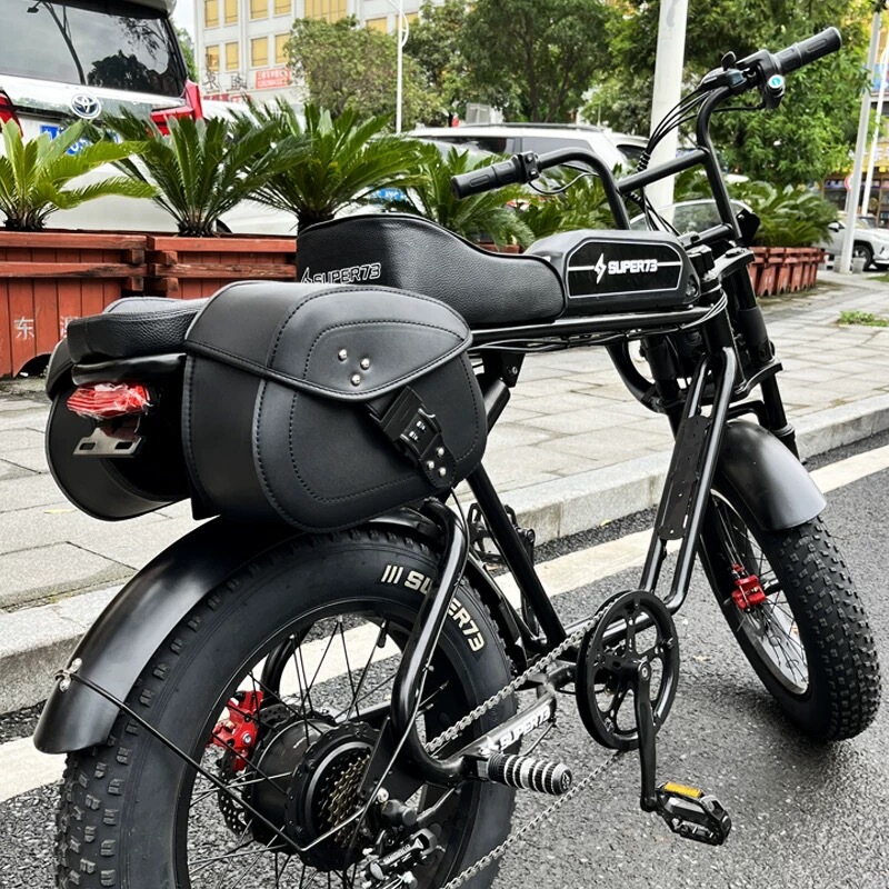 Super73 Storage Bag Side Bag Retro Side Bag Electric Bike Bicycle Hanging Bag Super73 Modification Parts Super73 Storage Bag Side Bag Retro Side Bag Electric Bike Bicycle Hanging Bag Super73 Modification Parts