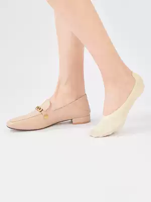 Ms Myland Milani socks women's spring and summer pure cotton short invisible socks non-slip can not fall off with super shallow mouth deep mouth invisible