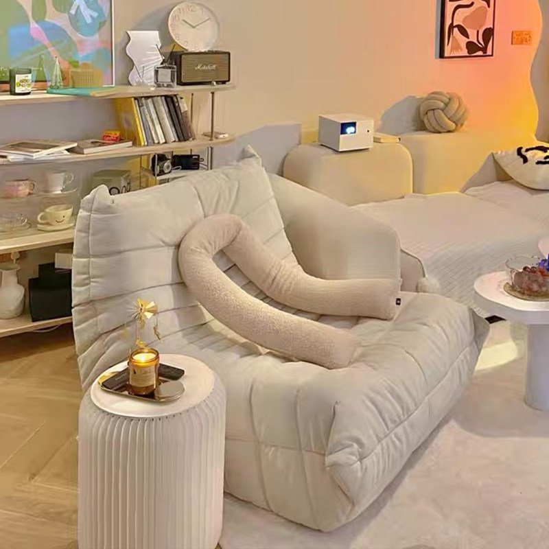 Gross Caterpillar Sloth Couch Nordic Living Room Light Lavish Reclining Chair Subbalcony Net Red Bedroom Single tatami small sofa