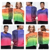 ZW новая одежда для фитнеса, йога, спортивные танцы, аэробика, топ с короткими рукавами, сетчатая эластичная ткань 713 766