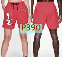 P390-Red Shorts-Cotton