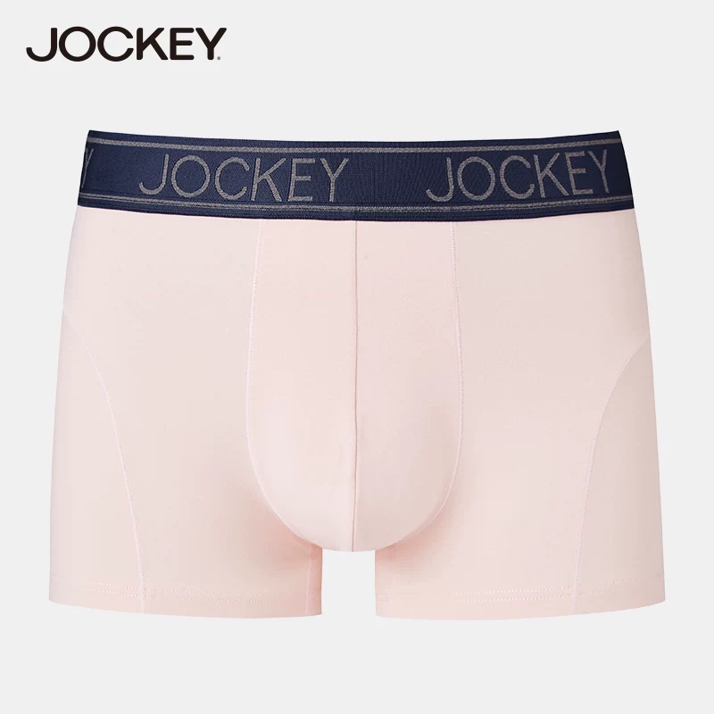 Мужские трусы JOCKEY из хлопка с микро-окном, дышащие, сухие и освежающие, молодые, брюки с четырех углов, прямой угол, мужские трусы