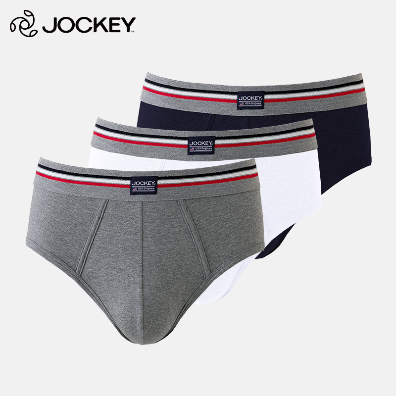 Jockey Men's Briefs Pure Cotton Breathable Summer Underwear for Young Men Stylish Mid-Waist Briefs Jockey Men's Briefs Pure Cotton Breathable Summer Underwear for Young Men Stylish Mid-Waist Briefs