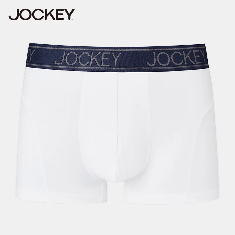 Мужские трусы JOCKEY из хлопка с микро-окном, дышащие, сухие и освежающие, молодые, брюки с четырех углов, прямой угол, мужские трусы