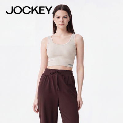 jockey Летняя майка, одежда для йоги, жилет, комфортное нижнее белье