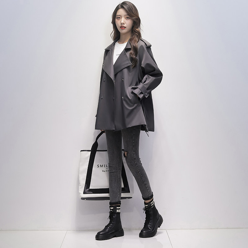 Chochecian Dress Cover Woman 2021 Spring and Autumn New Style Design Sense Short Coat Thin